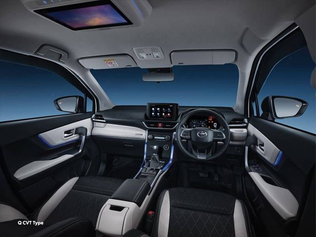 Ilustrasi interior mobil Veloz terbaru 2022. Foto: Dok. Toyota Astra