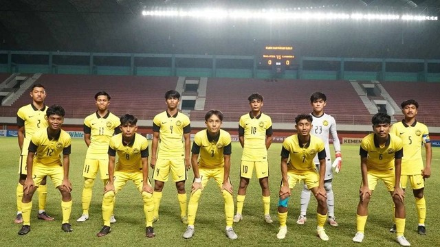 Timnas Malaysia u-16 di Piala AFF. Foto: Instagram/@famalaysia