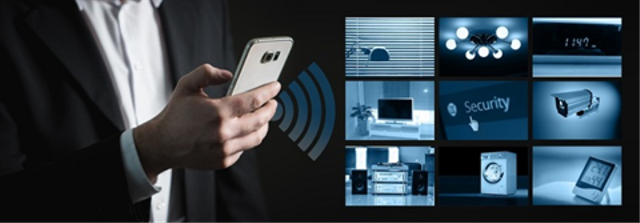 Ilustrasi Pengaksesan Smart Home System Melalui Handphone (Sumber : pixabay.com)
