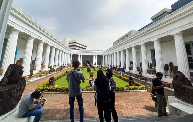 Tampak Dalam Museum Nasional Indonesia. Foto: Sarah Tri Wulandari