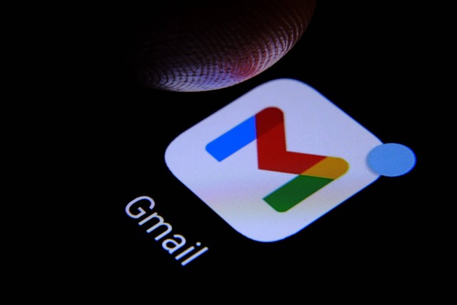 Ilustrasi gmail. Foto: Shutterstock