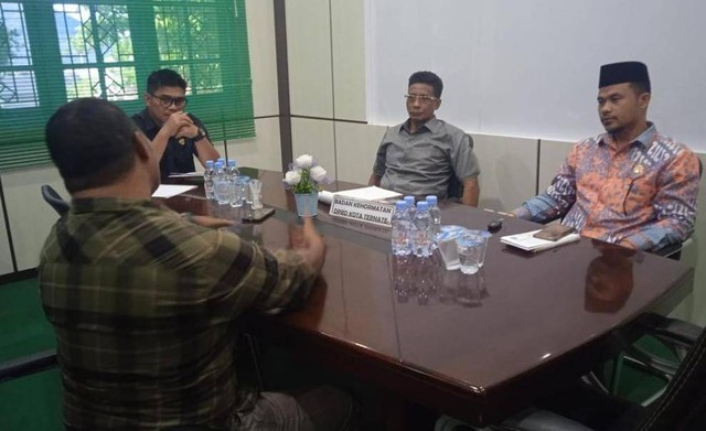 Badan Kehormatan meminta klarifikasi dari oknum anggota DPRD Kota Ternate berinisial RL, terkait kasus dugaan KDRT dan perselingkuhan. Foto: Istimewa
