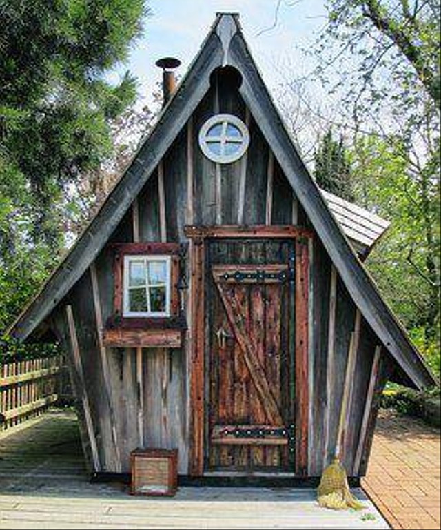 Ilustrasi desain rumah kayu. Foto: pixabay