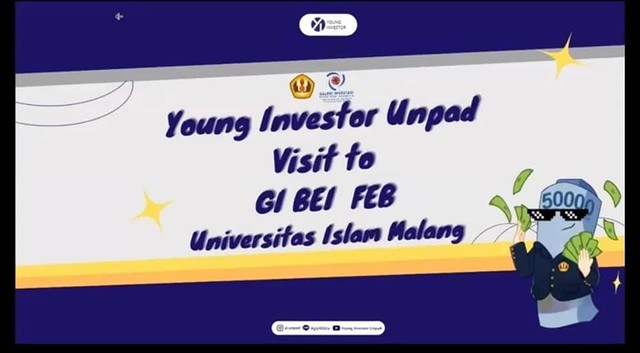 Young investor Unpad studi banding ke BEI FEB Unisma. dok