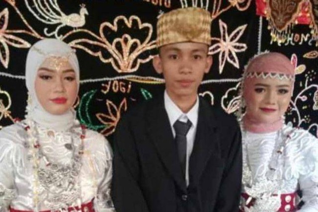 Rahmadi (19) nikahi 2 wanita di Lampung | Foto: ist