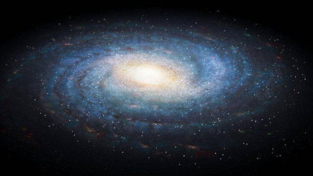 Bima Sakti dikelilingi oleh galaksi satelit "kerdil".