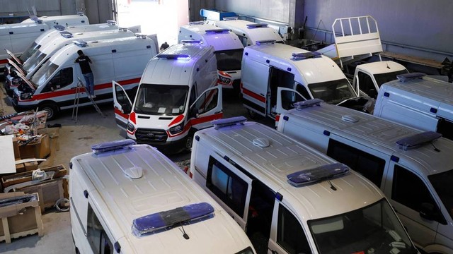 Ilustrasi kepanjangan ambulance. Foto: Florion Goga/REUTERS