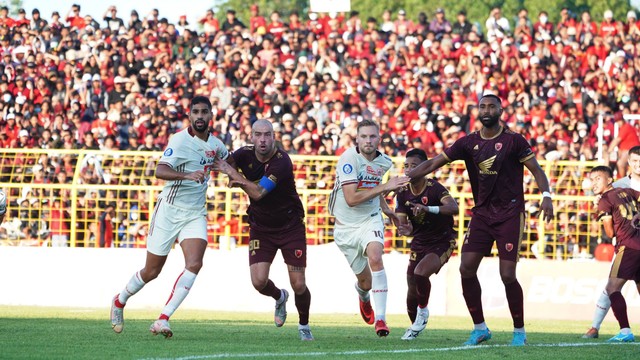 PSM Makassar vs Persija di Liga 1, Jumat (5/8/2022). Foto: Dok. Persija