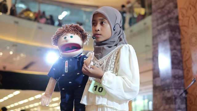 Keseruan Pesta Anak Suroboyo Berani yang digelar Komunitas Kumpul Dongeng. Foto: Komunitas Kumpul Dongeng