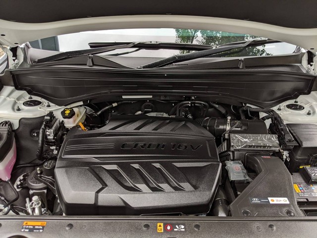 Mesin diesel Hyundai Palisade facelift. Foto: Sena Pratama/kumparan