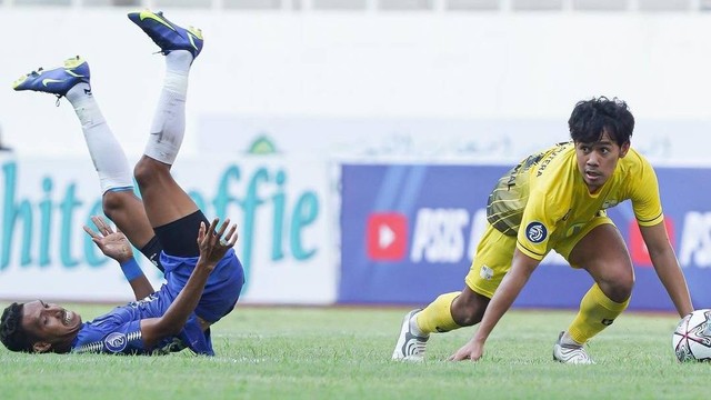 Pertandingan Liga 1 2022/23 antara PSIS Semarang vs Barito Putera, Sabtu (6/8/2022). Foto: Instagram/@psbaritoputeraofficial