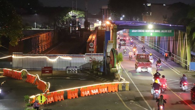 Dishub Kota Tangerang lakukan rekayasa lalin akibat perbaikan Jembatan Cisadane A. Foto: Dok. Istimewa