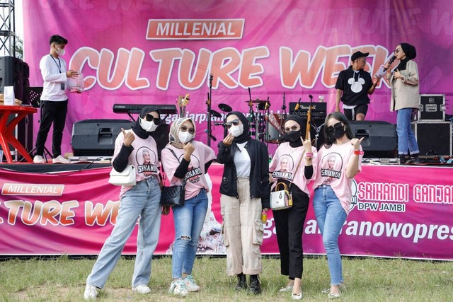 Srikandi Ganjar gelar Milenial Culture Week di Jambi, Sabtu (6/8/2022). Foto: Dok. Istimewa
