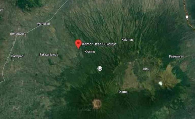 Pin Kantor Desa Sukorejo (Foto: Google Maps)