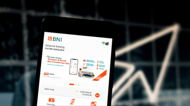 Ilustrasi BNI mobile banking, Foto: kumparan.com