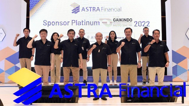Partisipasi Astra Financial sebagai sponsor platinum di GIIAS 2022. Foto: Aditya Pratama Niagara/kumparan