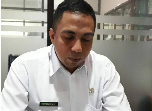  Mantan Kepala Bidang Anggaran Badan Pengelolaan Keuangan dan Aset Daerah Kota Ternate Syafruddin Hasan. Foto: Istimewa