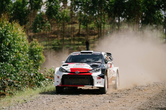 Toyota GR Yaris AP4 berhasil juarai Reli Danau Toba 2022. Foto: dok. Toyota Gazoo Racing Indonesia