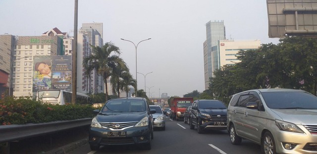 Ilustrasi kemacetan (sumber : pribadi)