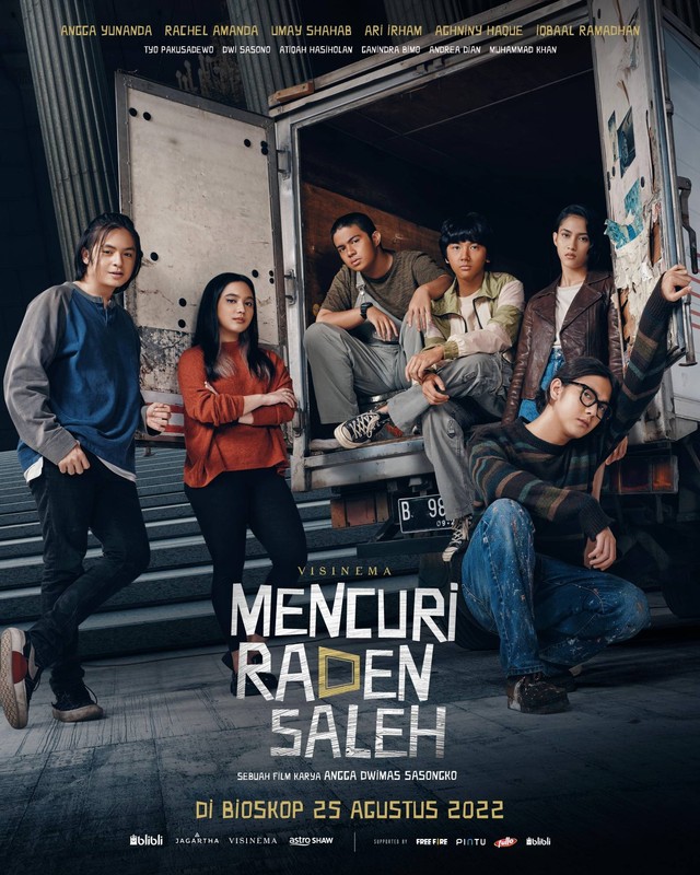 Visinema rilis poster film Mencuri Raden Saleh. Foto: Visinema Pictures