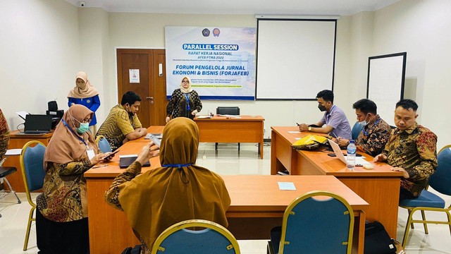 Rakernas AFEB PTMA. Sumber Foto : Rais Dera Pua Rawi