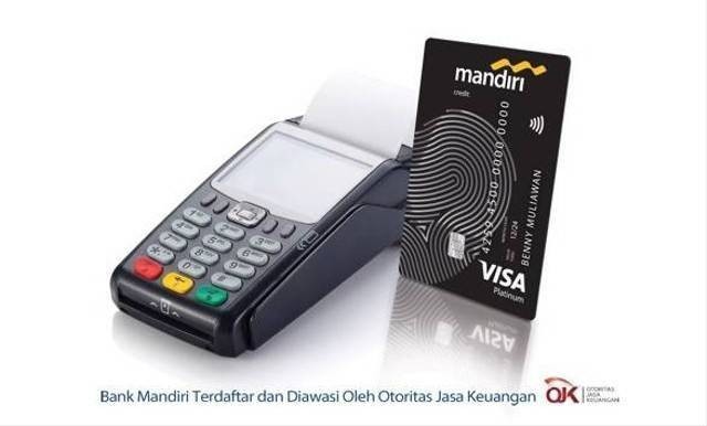 Ilustrasi cara aktivasi PIN kartu kredit Mandiri. Foto: Dokumentasi Bank Mandiri 