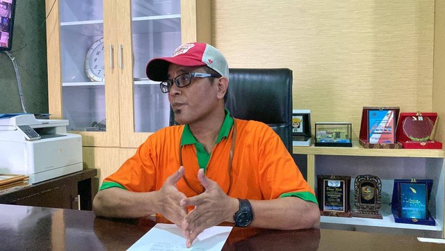 Kepala BMKG Stasiun Meteorologi Martim Lampung, Raden Eko Sarjono. | Foto: Bella Sardio /Lampung Geh