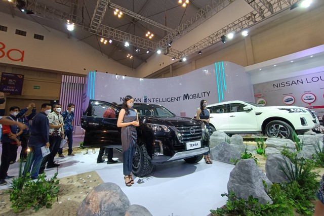 Nissan Terra Comeback di GIIAS 2022. Foto: Rizki Fajar Novanto/kumparan