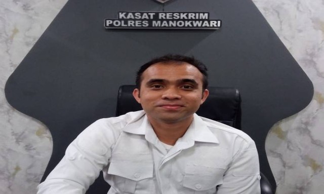Kasat Reskrim Polres Manokwari, Iptu Arifal Utama.