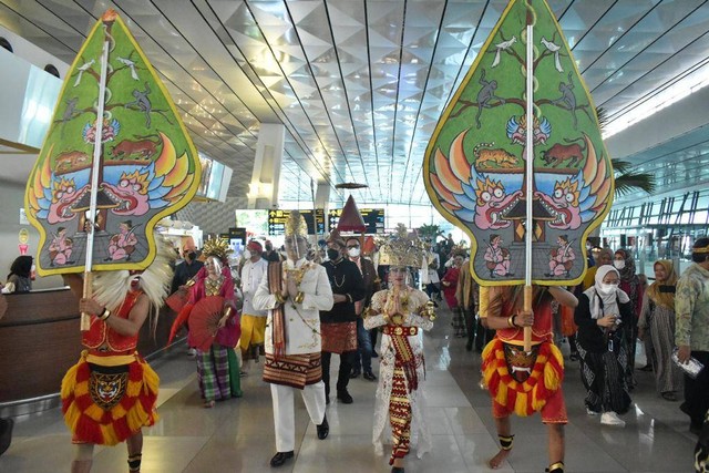 Angkasa Pura II menggelar Travelin Fest di Bandara Soekarno-Hatta. Foto: Angkasa Pura II