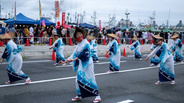 Festival Pelabuhan Kesennuma di Miyagi, Jepang. Foto: Ahmad Ariska/acehkini