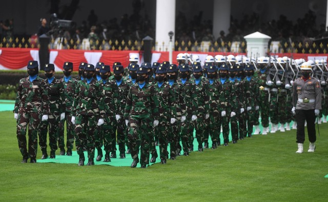 HUT Ke-77 TNI Digelar Di Istana, Akan Ada Defile Pasukan Di Bundaran HI ...