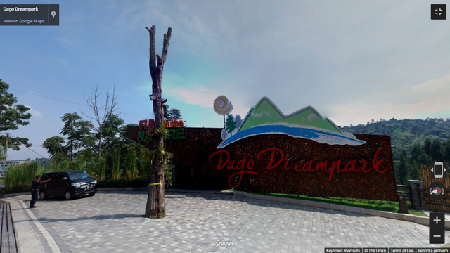 Foto : Google Street View, Wahana Dago Dream Park