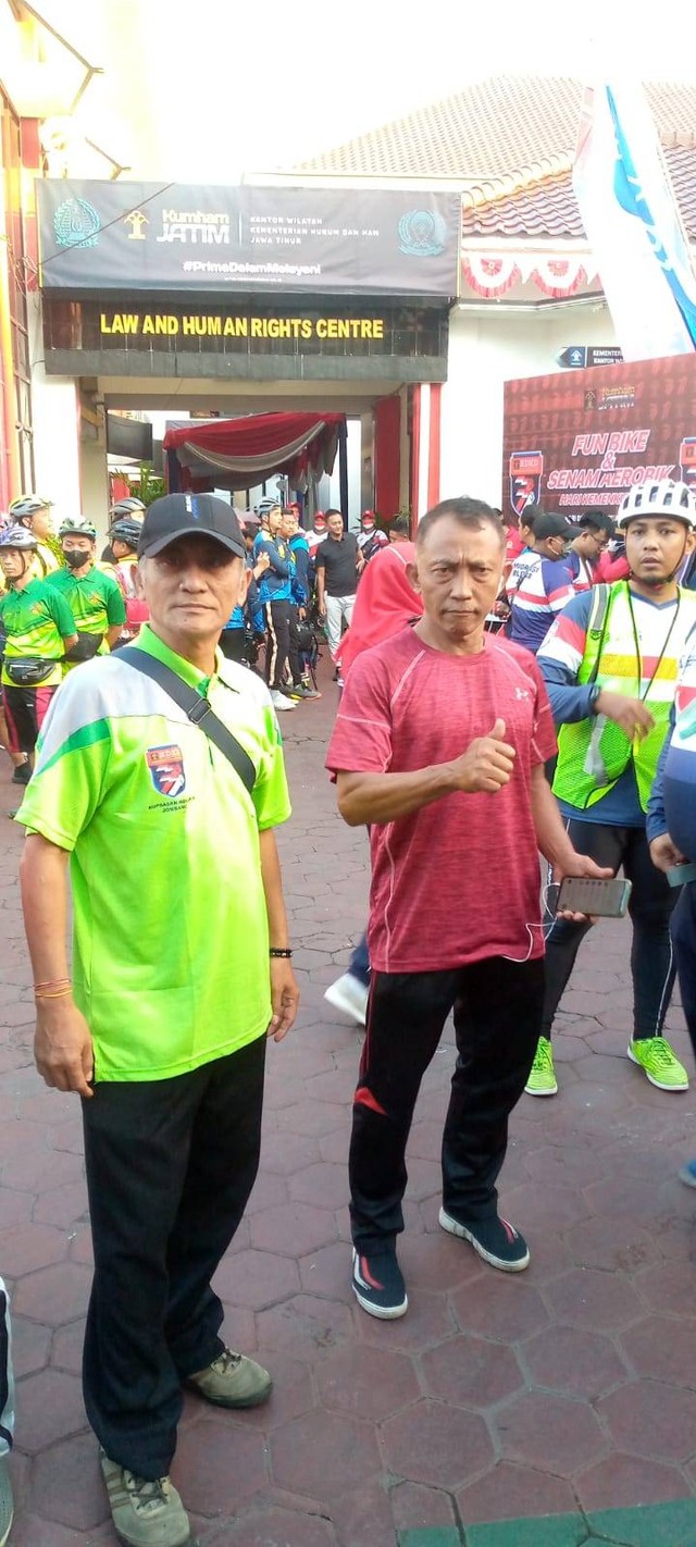 Pegawai Rupbasan Mojokerto Ikuti Lomba Kemenkuham Jatim Jadi Ajang Silahturahmi (Foto:HumasRupMoker)