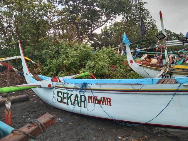 Perahu nelayan tradisional Bali - IST