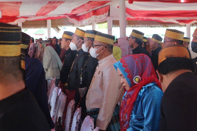 Karutan Majene Hadiri Puncak Acara Peringatan Hari Jadi Majene Ke-477, Sumber : Humas Rutan Majene