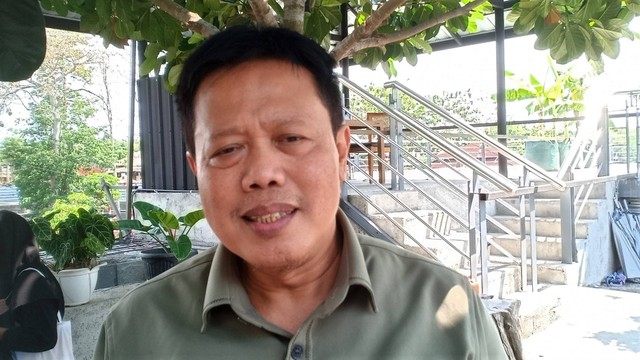Anggota DPR RI Muhammad Toha, saat ditemui Senin (15/08/2022). FOTO: Agung Santoso