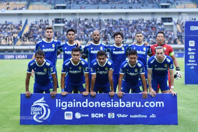 Tim Liga 1 2022/23, Persib Bandung. Foto: Situs web resmi Liga Indonesia Baru