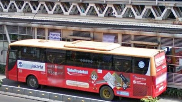 Ilustrasi rute transjakarta ke rasuna said, Foto: google street view