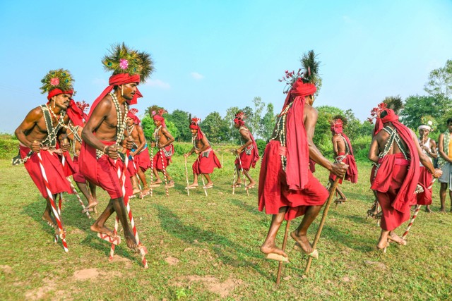 Ilustrasi India Suku Muria di India. Foto: Shutterstock