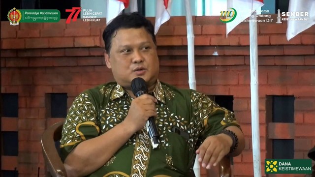 Sejarawan dari UGM, Bahauddin. Foto: Widi Erha Pradana
