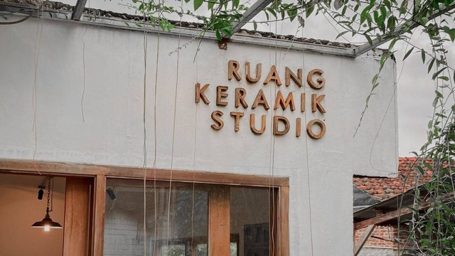 Ruang Keramik Studio, Minggu (14/8/2022) | Foto: Muh Revanza Frasha