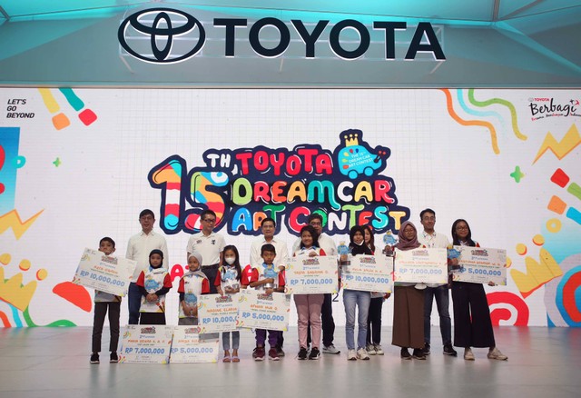 Para pemenang kompetisi TDCAC 2022. Foto: dok. Toyota
