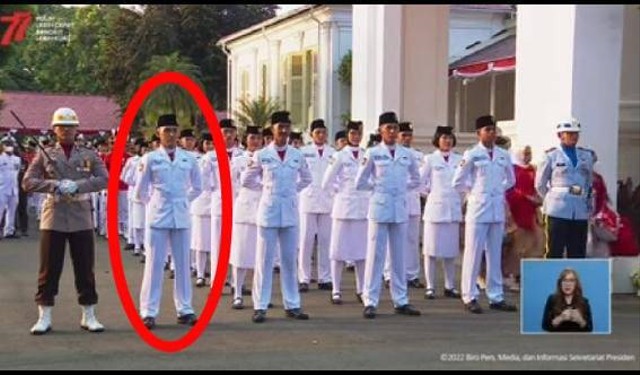 Putra Terbaik Lampung Jadi Danpok Pasukan 17 di Istana Medeka pada HUT RI ke-77 (1)