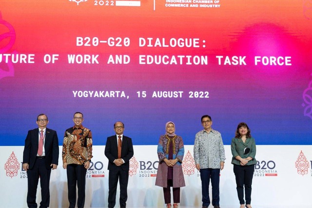 B20-G20 Dialogue: Future of Work and Education Task Force. Foto: Dok. B20