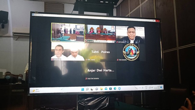 Sidang Putra Siregar, di PN Jakarta Selatan, Kamis (18/8/2022). Foto: Giovanni/kumparan