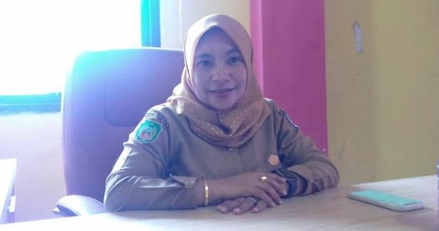 Kepala Bidang Perumahan Disperkim Ternate, Rosita Tauda. Foto: Istimewa