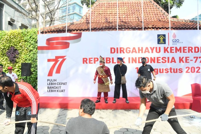 Lomba Tradisional Tutup Rangkaian Peringatan HUT RI dan HDKD Kemenkumham