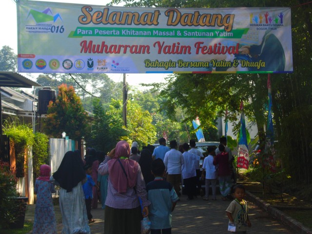 Santri Daqu Cariu Hebohkan Muharram Festival di Cileungsi