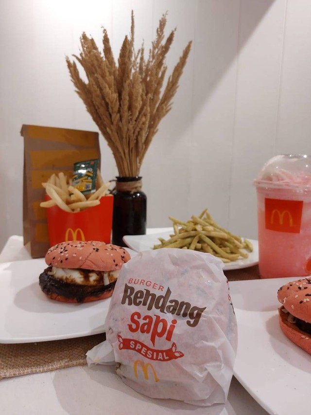 Menu McDonald's Ini Rasa Kita spesial Hari Kemerdekaan. Foto: McDonalds Indonesia